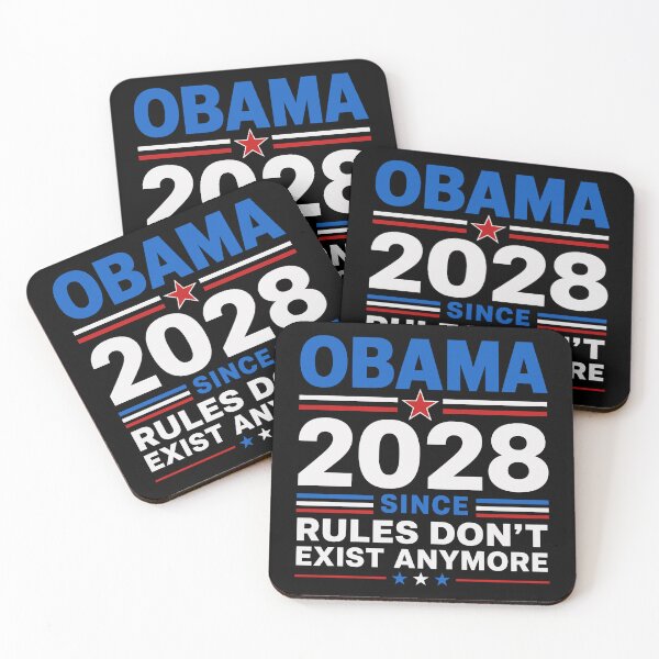 Item preview, Obama 2028 Since Rules Don't Matter Anymore designed and sold by Eh Plus Designs.