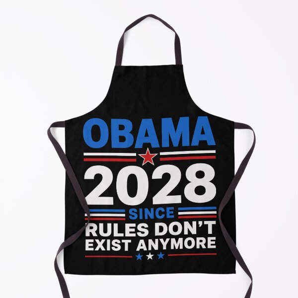 Item preview, Obama 2028 Since Rules Don't Matter Anymore designed and sold by Eh Plus Designs.