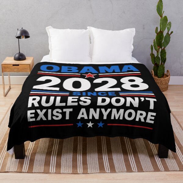Item preview, Obama 2028 Since Rules Don't Matter Anymore designed and sold by Eh Plus Designs.