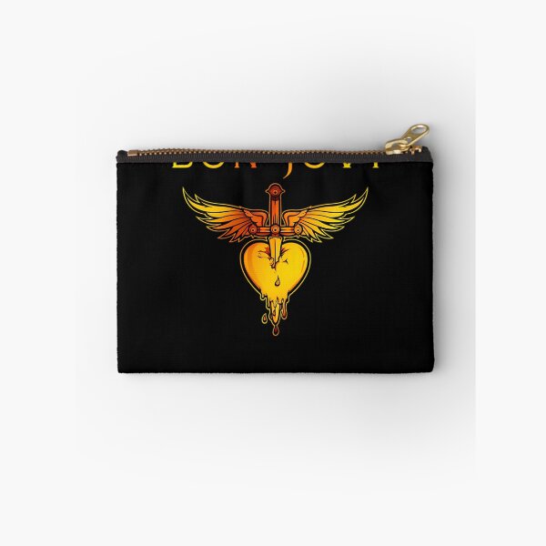 Item preview, Heart Sword Wings Golden Greatest Hits Bon Rock Music Lover designed and sold by ArcanaGlowCraft.