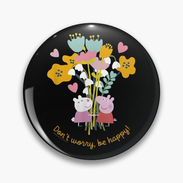 Item preview, Dont Worry Be Happy Floral designed and sold by Foxintheloart.