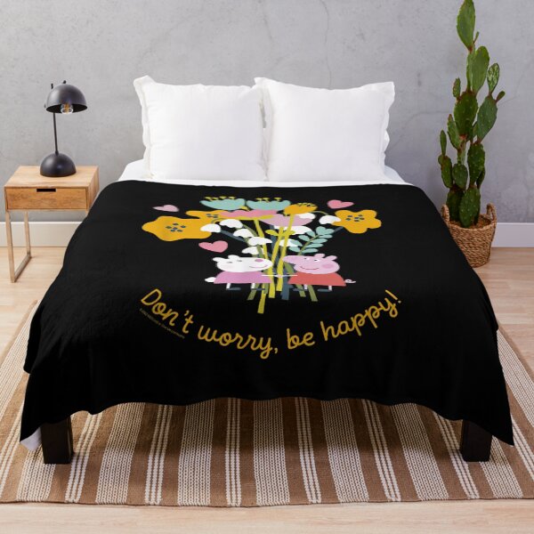 Item preview, Dont Worry Be Happy Floral designed and sold by Foxintheloart.
