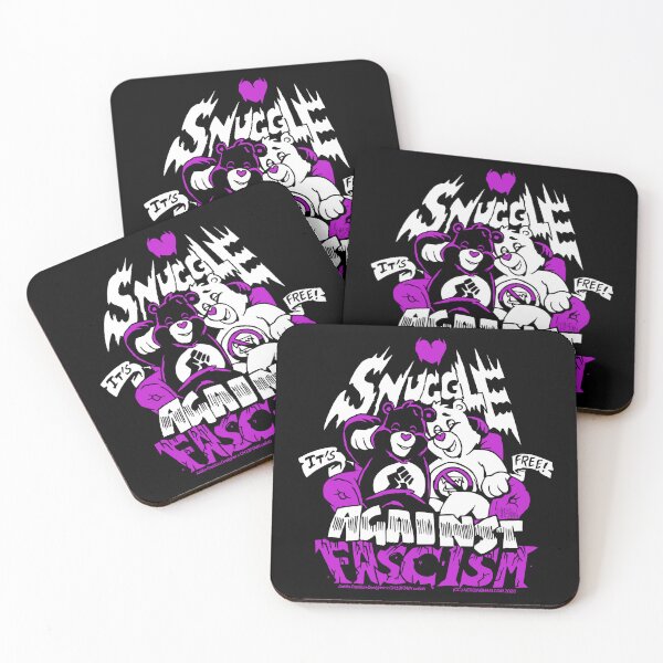 Item preview, Snuggle Against Fascism - Purple designed and sold by NERDINGHAM.