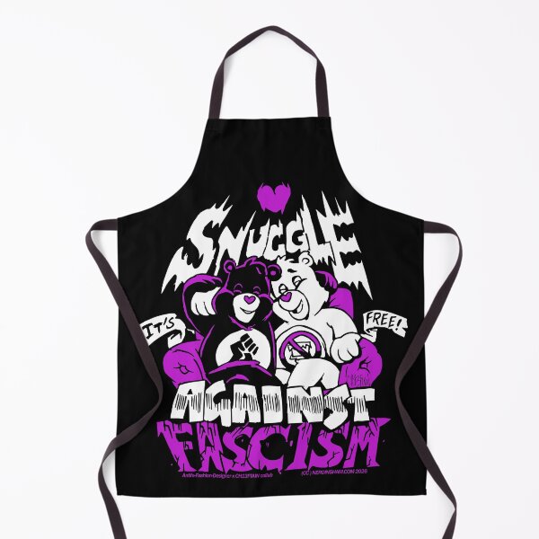 Item preview, Snuggle Against Fascism - Purple designed and sold by NERDINGHAM.