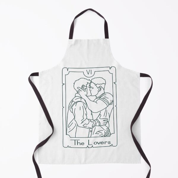 Item preview, Tarlos “The Lovers” Tarot Card designed and sold by maddiemak96.