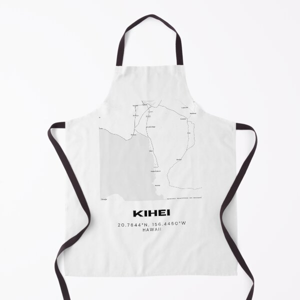 Item preview, Kihei Maui Minimalist City Map designed and sold by RM-Journey.