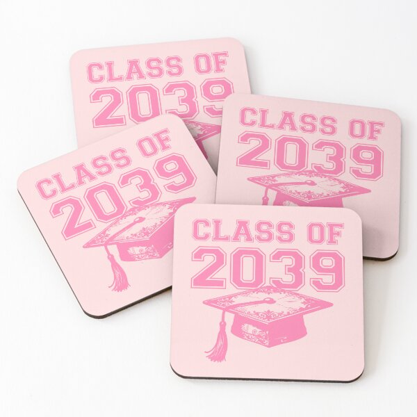 Item preview, Class of 2039 Ornate Pink Graduation Cap Design designed and sold by ArtofDari.