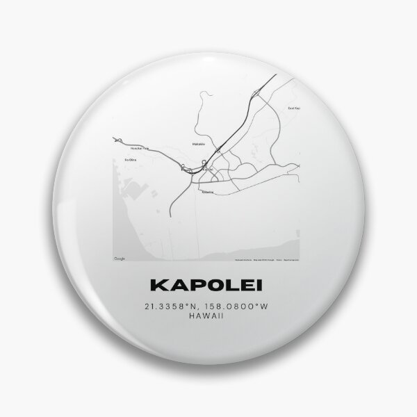 Item preview, Kapolei Hawaii Minimalist City Map designed and sold by RM-Journey.