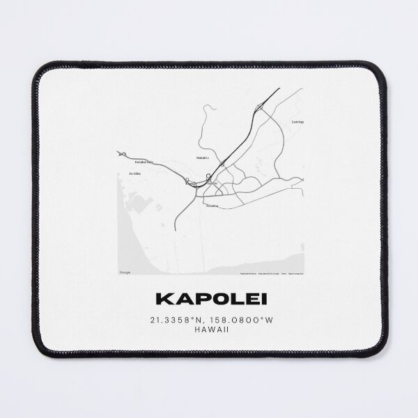 Item preview, Kapolei Hawaii Minimalist City Map designed and sold by RM-Journey.