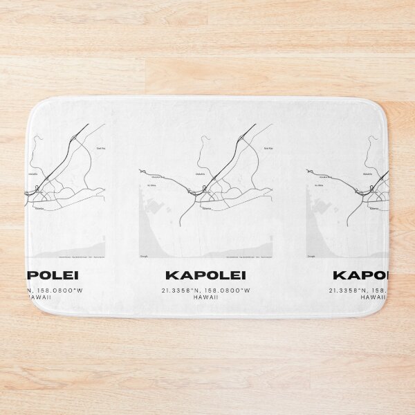Item preview, Kapolei Hawaii Minimalist City Map designed and sold by RM-Journey.