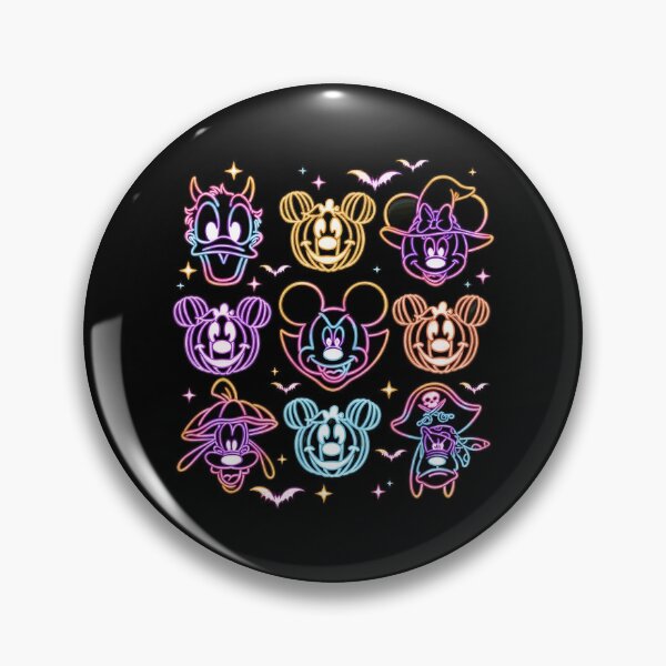 Item preview, Neon Cartoon Halloween Pumpkin Faces designed and sold by KaitlynOd36680.