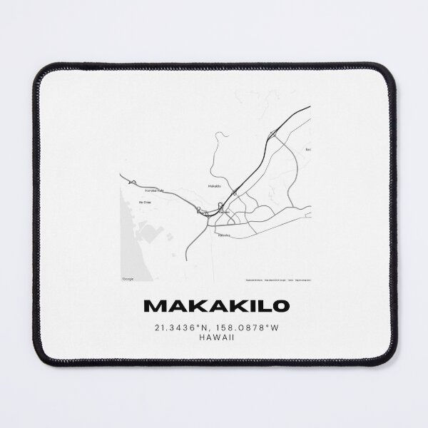 Item preview, Makakilo Hawaii Minimalist Map designed and sold by RM-Journey.