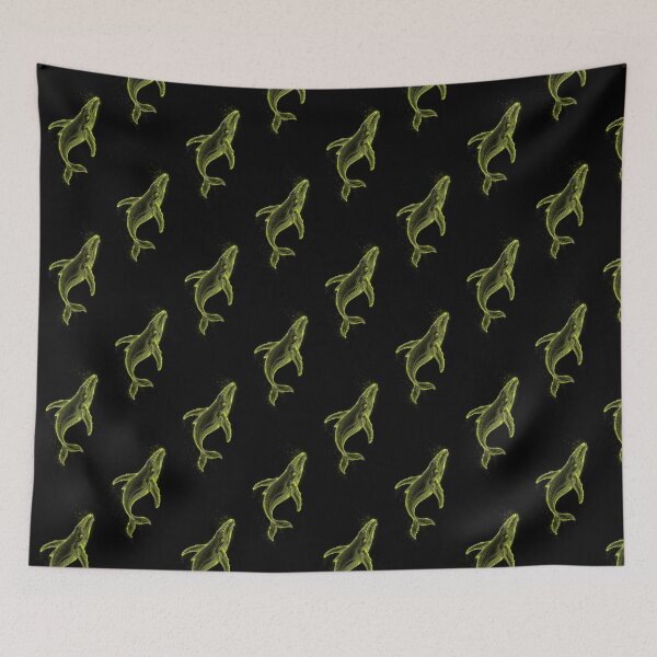 Item preview, Neon Yellow Whale Ocean Spirit designed and sold by Exodoi.