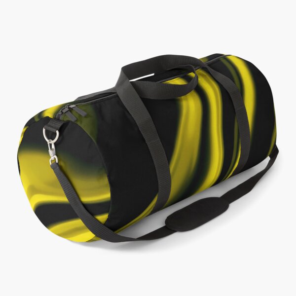 Item preview, Electric Yellow & Black Liquid Waves – Abstract Neon Flow Pattern designed and sold by IMuDesigner.