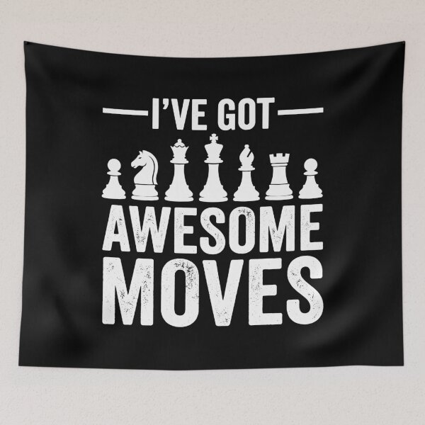 Item preview, I've Got Awesome Moves Chess Player Strategy Game designed and sold by Doodleoub.