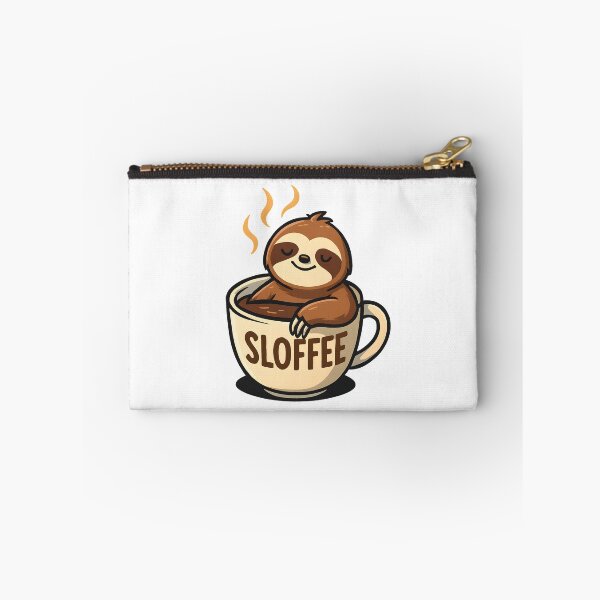 Item preview, Sloffee Sloth Funny Coffee Lover Pun Cute designed and sold by Photo-Sphere101.