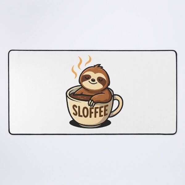 Item preview, Sloffee Sloth Funny Coffee Lover Pun Cute designed and sold by Photo-Sphere101.