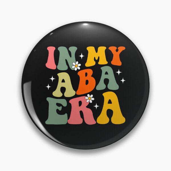 Item preview, In My Aba Era Retro Groovy Floral Sparkle Design designed and sold by ps0rxgpn.