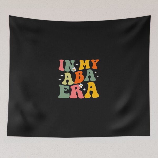 Item preview, In My Aba Era Retro Groovy Floral Sparkle Design designed and sold by ps0rxgpn.