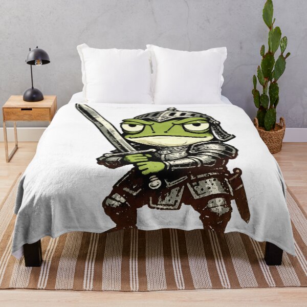 Item preview, Valiant Frog Knight in Vintage Armor designed and sold by GSideArtStore.