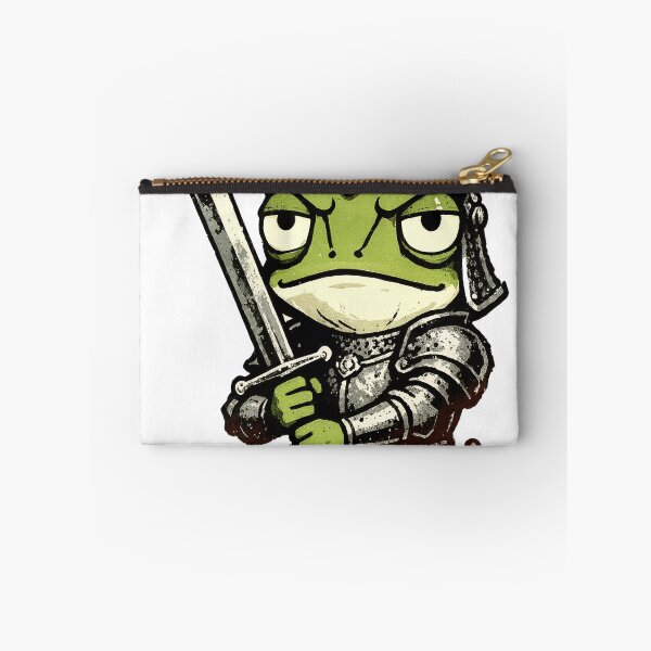Item preview, Valiant Frog Knight in Vintage Armor designed and sold by GSideArtStore.