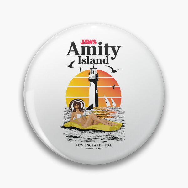 Item preview, Summer Sunset Beach Resort Shark Danger designed and sold by Kings-Addy.