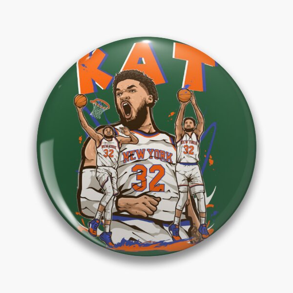 Item preview, Karl-Anthony Towns KAT New York Cartoon T-Shirt designed and sold by Indulgentjapan.