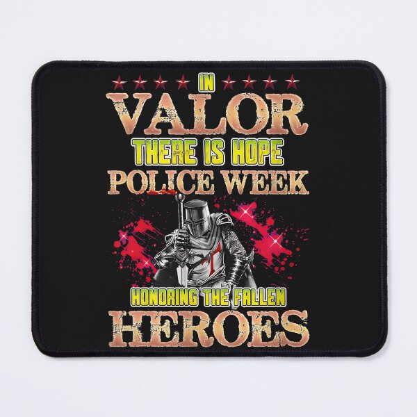 Item preview, In Valor Police Week Fallen Heroes Knight designed and sold by ps0rxgpn.