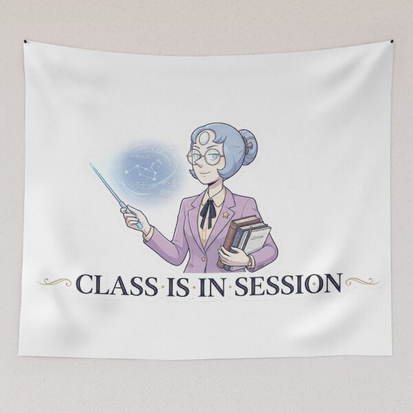Item preview, Professor Perla - Class has begun designed and sold by conamor-bymel.