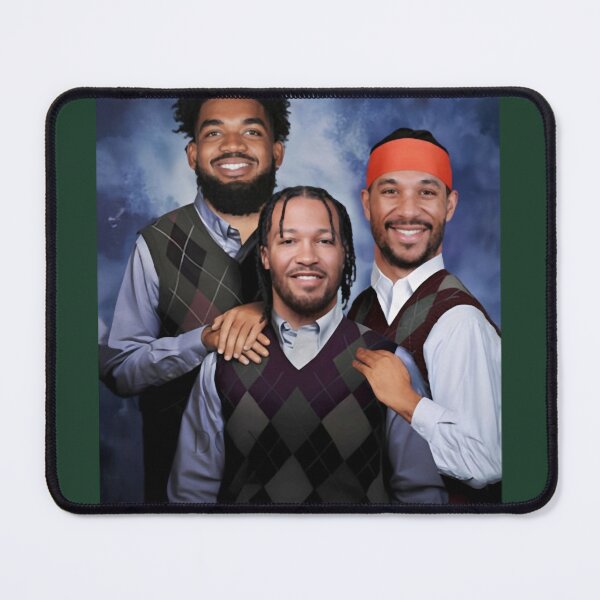 Item preview, Copy of Karl-AnthoKarl-Anthony Towns Jalen Brunson Josh Hart Step-Brothers Basketball T-Shirt designed and sold by Indulgentjapan.