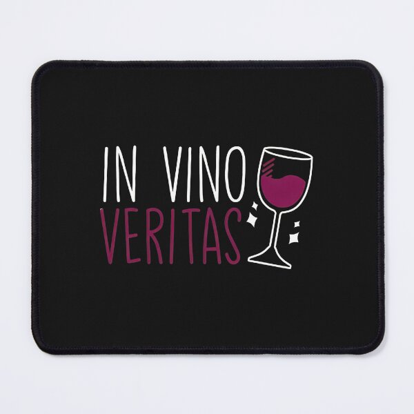 Item preview, In Vino Veritas Wine Glass Latin Phrase designed and sold by txoykgiwz.