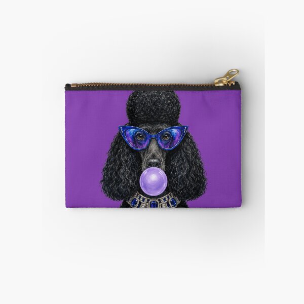 Item preview, Glam Poodle with Blue Sunglasses and Jeweled Collar designed and sold by sportfantees.