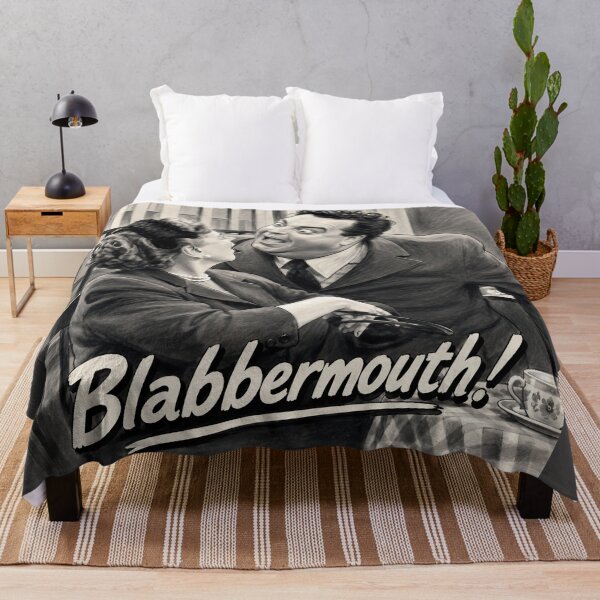 Item preview, You're a BLABBERMOUTH!! designed and sold by CrumbBumStudio.