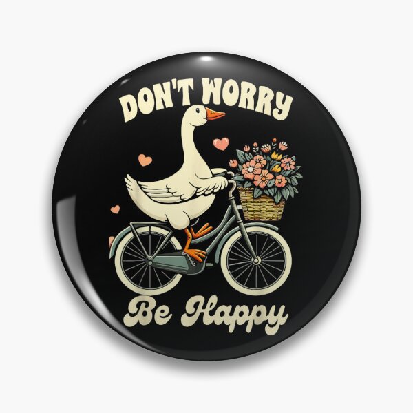 Item preview, Dont Worry Be Happy Meme designed and sold by Foxintheloart.