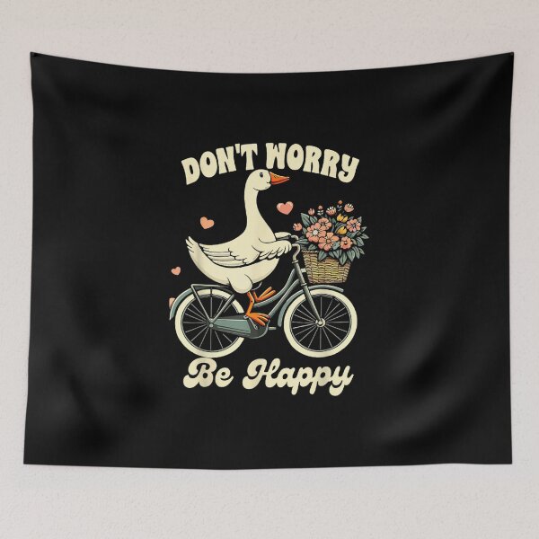 Item preview, Dont Worry Be Happy Meme designed and sold by Foxintheloart.