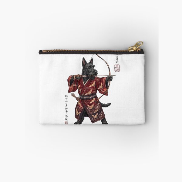 Item preview, Anime Scottish Terrier Warrior Kyudo Japanese Art Dog Lover designed and sold by dian-rody-crest.