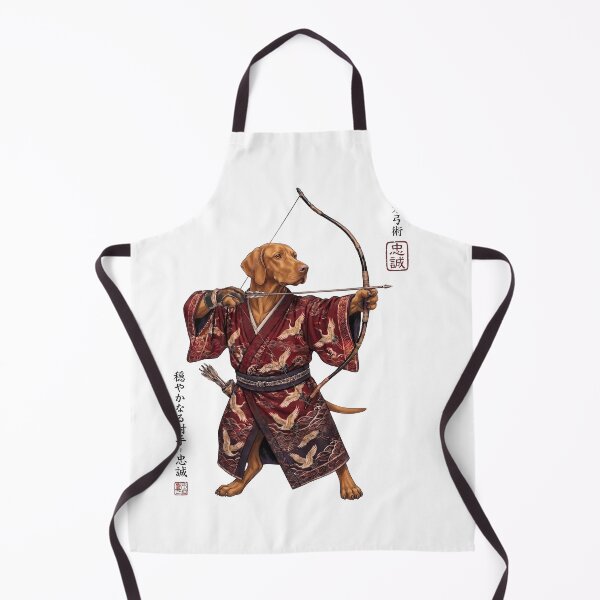 Item preview, Anime Vizsla Warrior Kyudo Japanese Art Dog Lover designed and sold by dian-rody-crest.