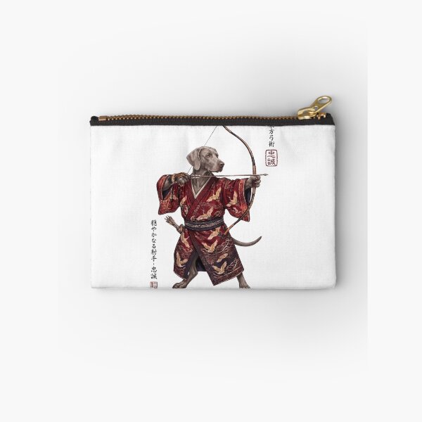Item preview, Anime Weimaraner Warrior Kyudo Japanese Art Dog Lover designed and sold by dian-rody-crest.