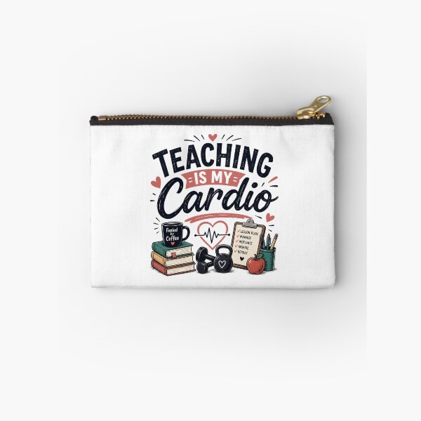 Item preview, Teaching Is My Cardio – Funny Teacher Workout Coffee Design designed and sold by RJACreative.