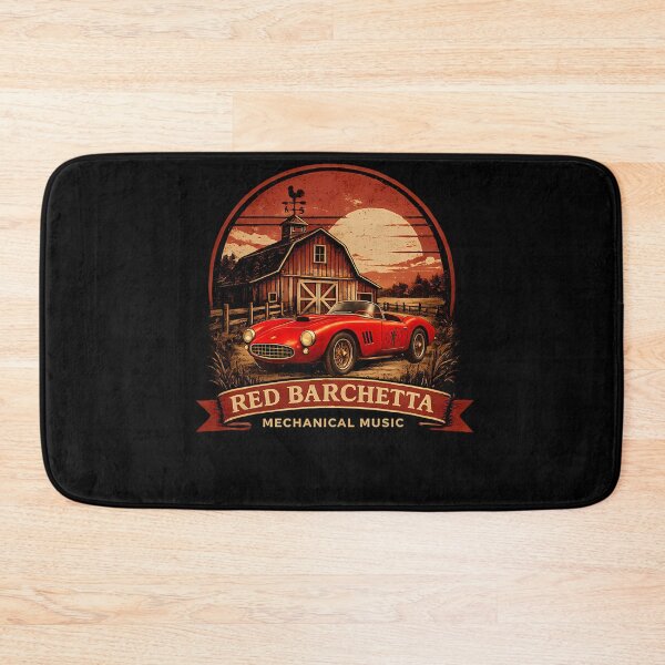 Item preview, Red Barchetta  Mechanical Music Vintage Car Art designed and sold by Jimbeler.