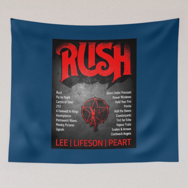 Item preview, Rush - Tee Shirt - Album Listing  designed and sold by Jimbeler.