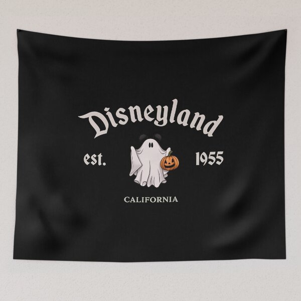 Item preview, Disneyland Est. 1955 California Halloween Ghost Pumpkin Vintage Style Design designed and sold by EricMoral26399.
