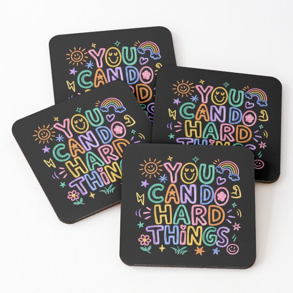 Item preview, Do Hard Things Teacher designed and sold by Foxintheloart.
