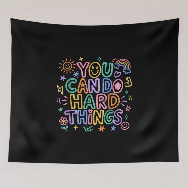 Item preview, Do Hard Things Teacher designed and sold by Foxintheloart.