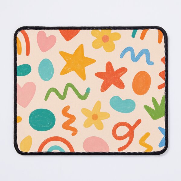 Item preview, colorful squiggles designed and sold by taralorraine.