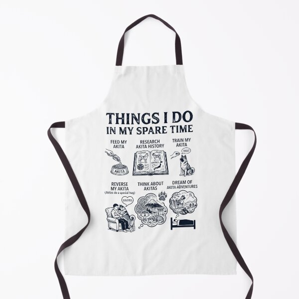 Item preview, Funny Akita Lover Spare Time Activities designed and sold by dian-rody-crest.