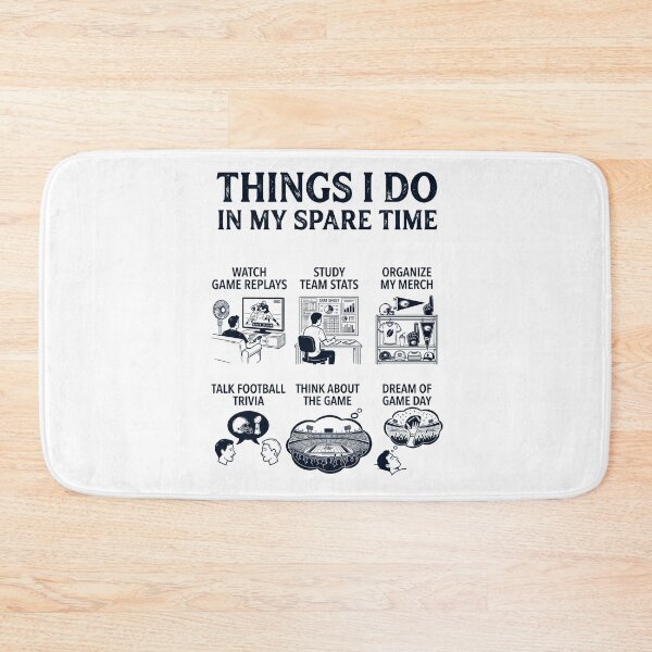 Item preview, Funny American Football Lover Spare Time Activities designed and sold by dian-rody-crest.