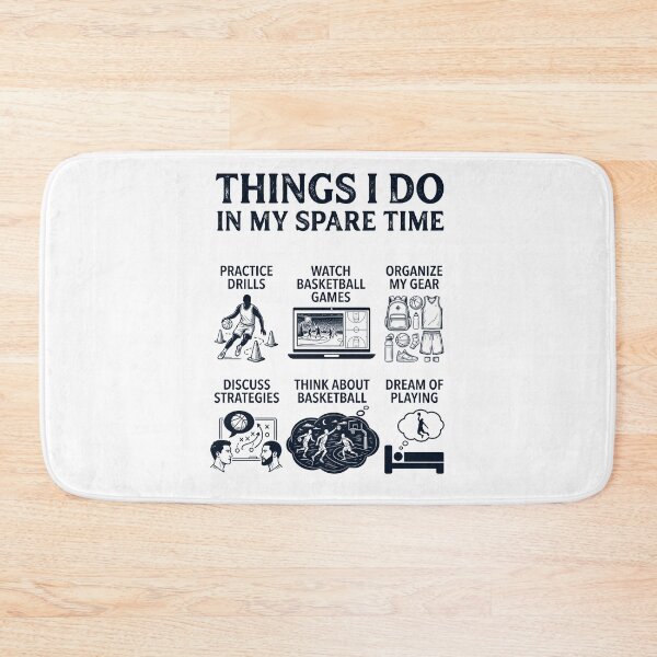 Item preview, Funny Basketball Lover Spare Time Activities designed and sold by dian-rody-crest.