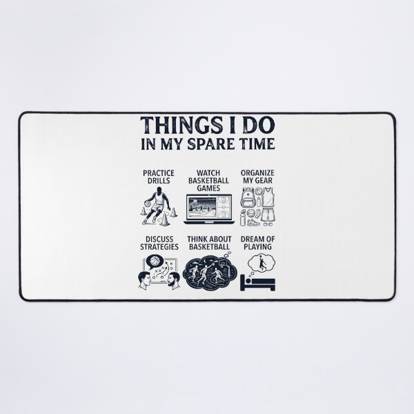 Item preview, Funny Basketball Lover Spare Time Activities designed and sold by dian-rody-crest.