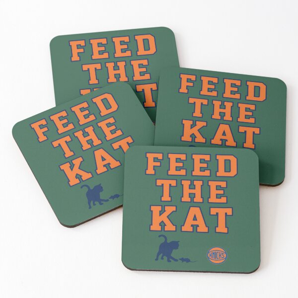 Item preview, Knicks Feed The Kat T-Shirt designed and sold by CloudedGoods.